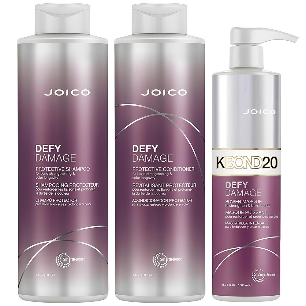 Importado Kit Joico Defy Damage 3 Pecas