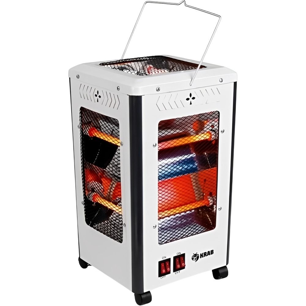 Importado Aquecedor Eletrico Quartzo Krab Kbec2000 2200 W 220V