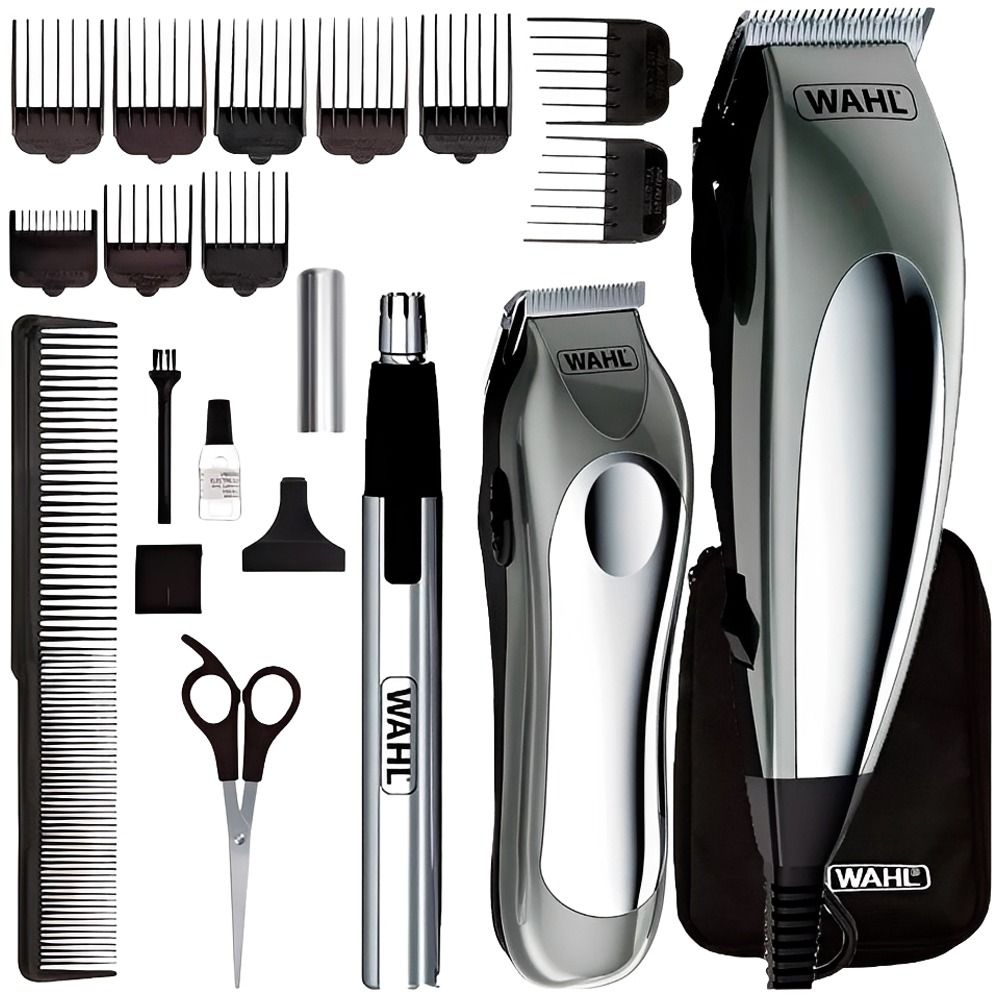 Importado Kit Cortador Cabelo Wahl Deluxe Groom Pro 79305 3618 220V 21 Pecas