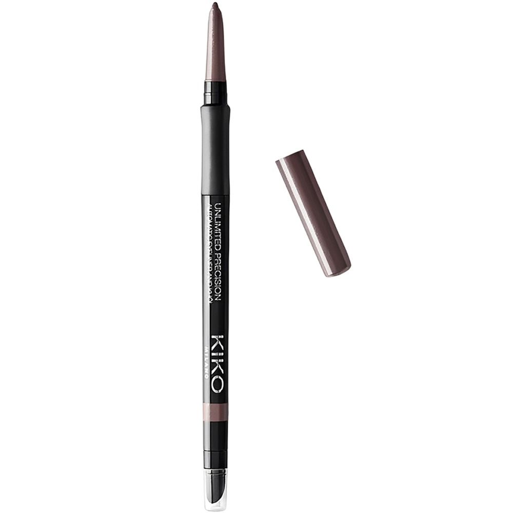 Importado Lapis Olhos Kiko Milano Unlimited Precision Automatic Eyeliner Khol 14 Shimmering Dark Taupe