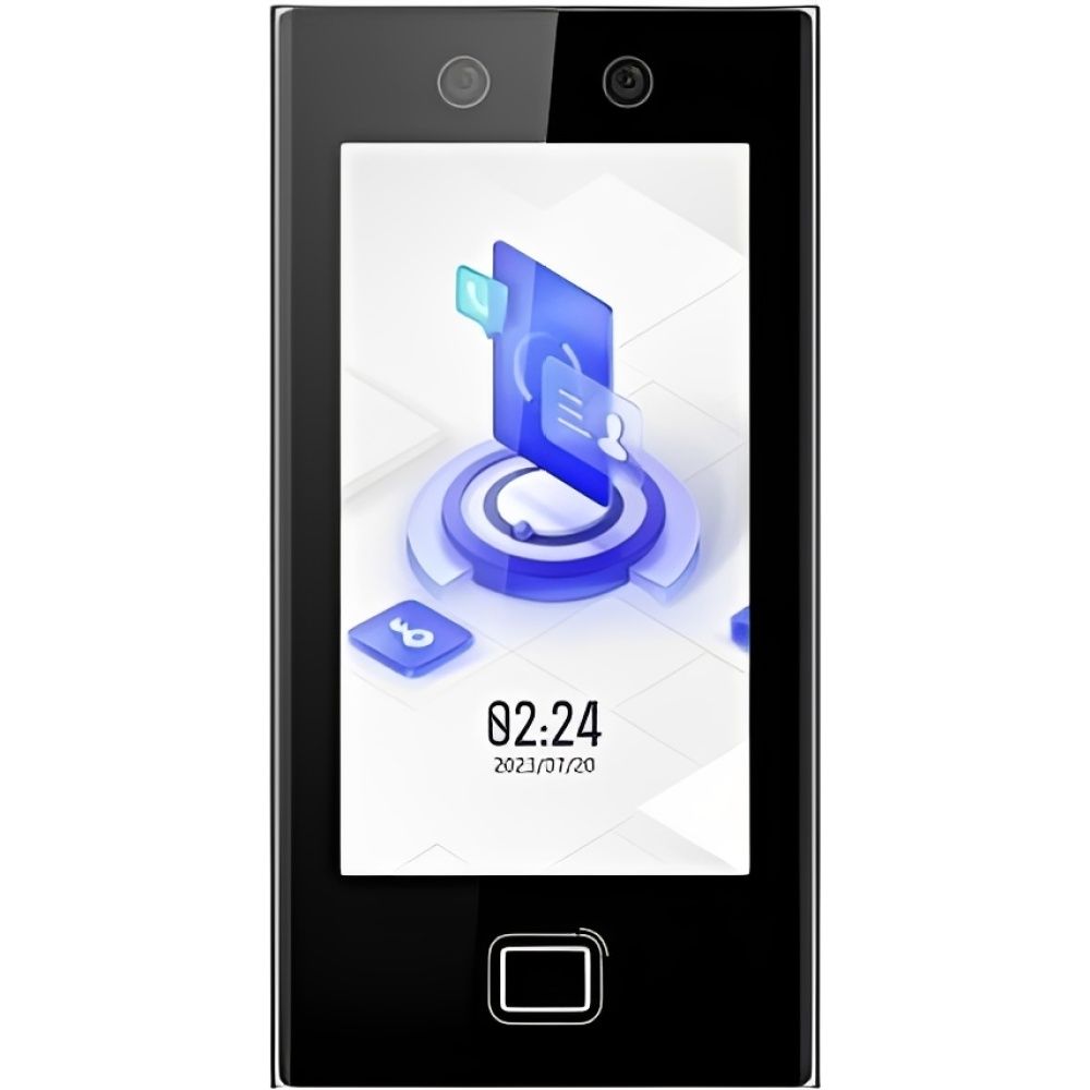 Importado Terminal Reconhecimento Facial Hikvision Ds K1t670mfwx Touch