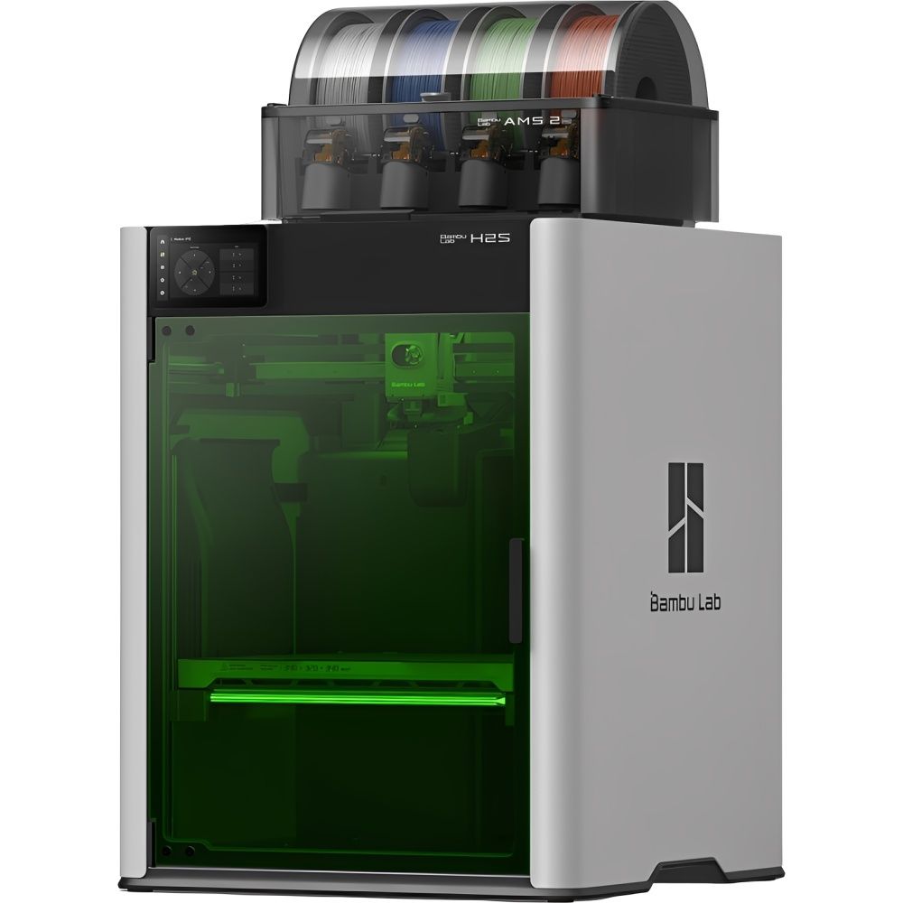 Importado Impressora 3D Bambu Lab H2s Full Combo Laser Ams 2 Pro Multicolor 1000 Mm S 220V