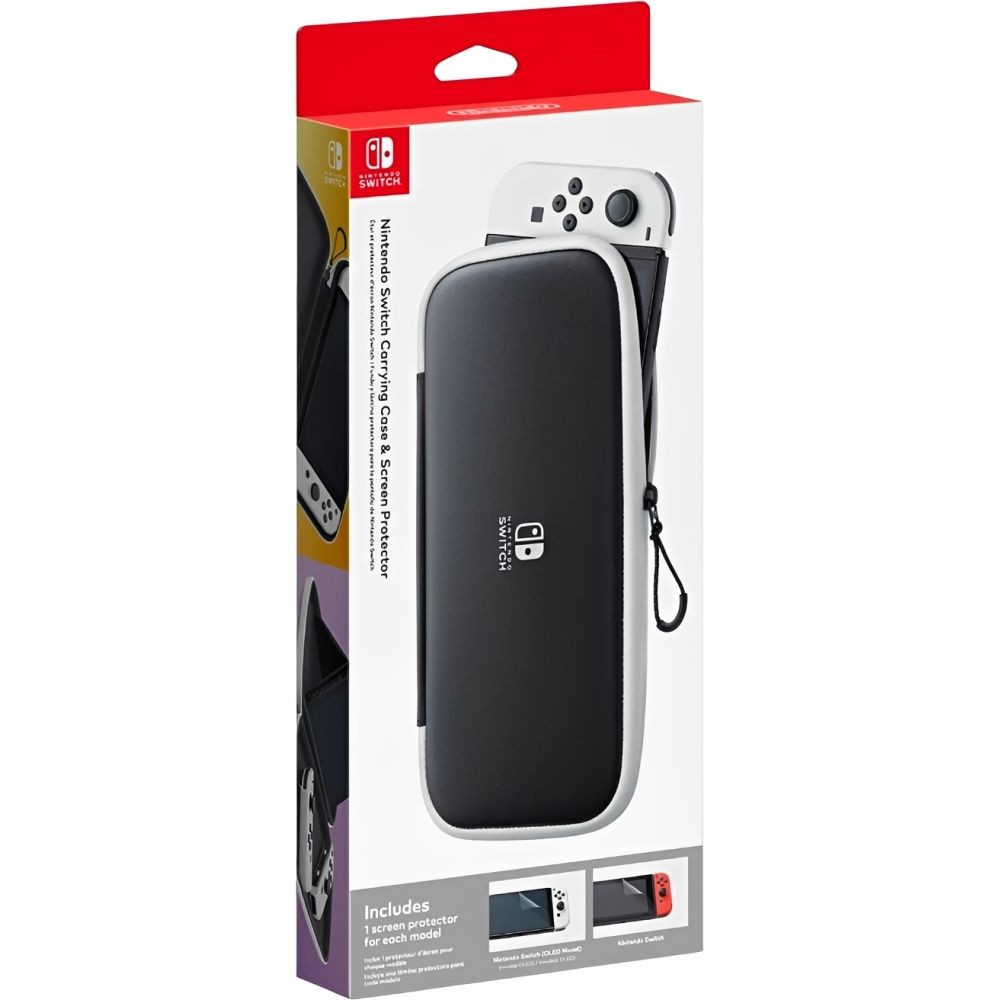 Nintendo Estojo Protetor Powera Para Switch Pelicula Protetora Heg A P3saa
