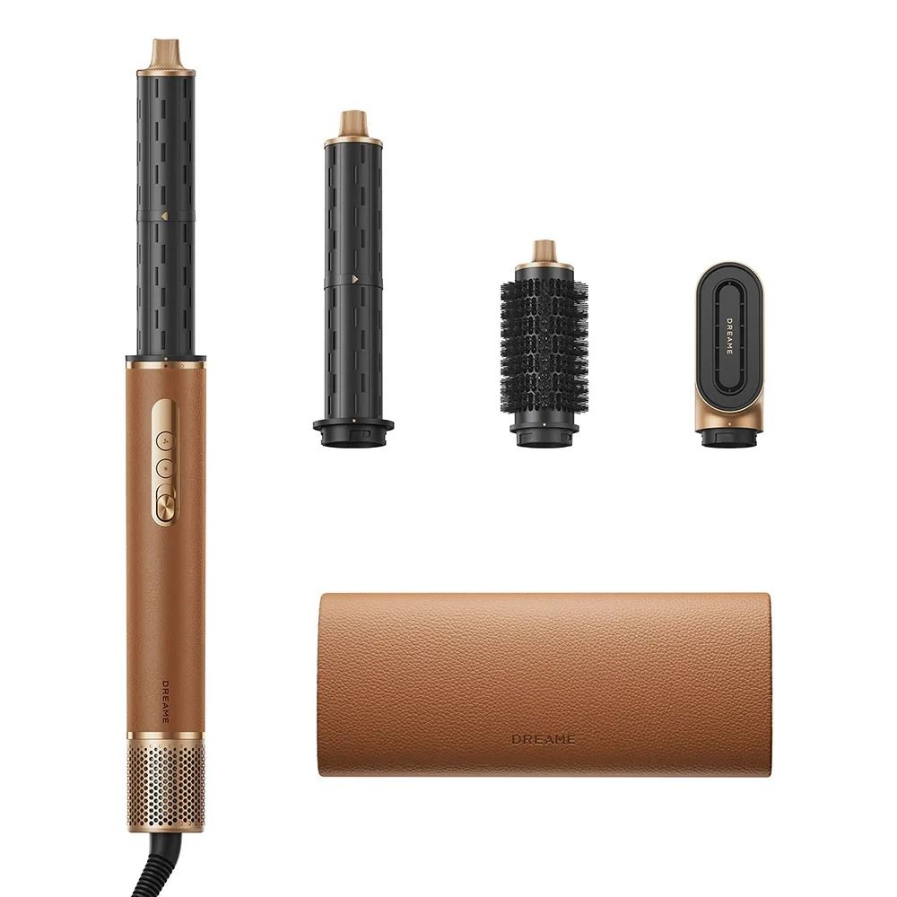 Importado Kit Modelador Cabelo Dreame Airstyle Suite 3 Em 1 1300 W 110V Marrom
