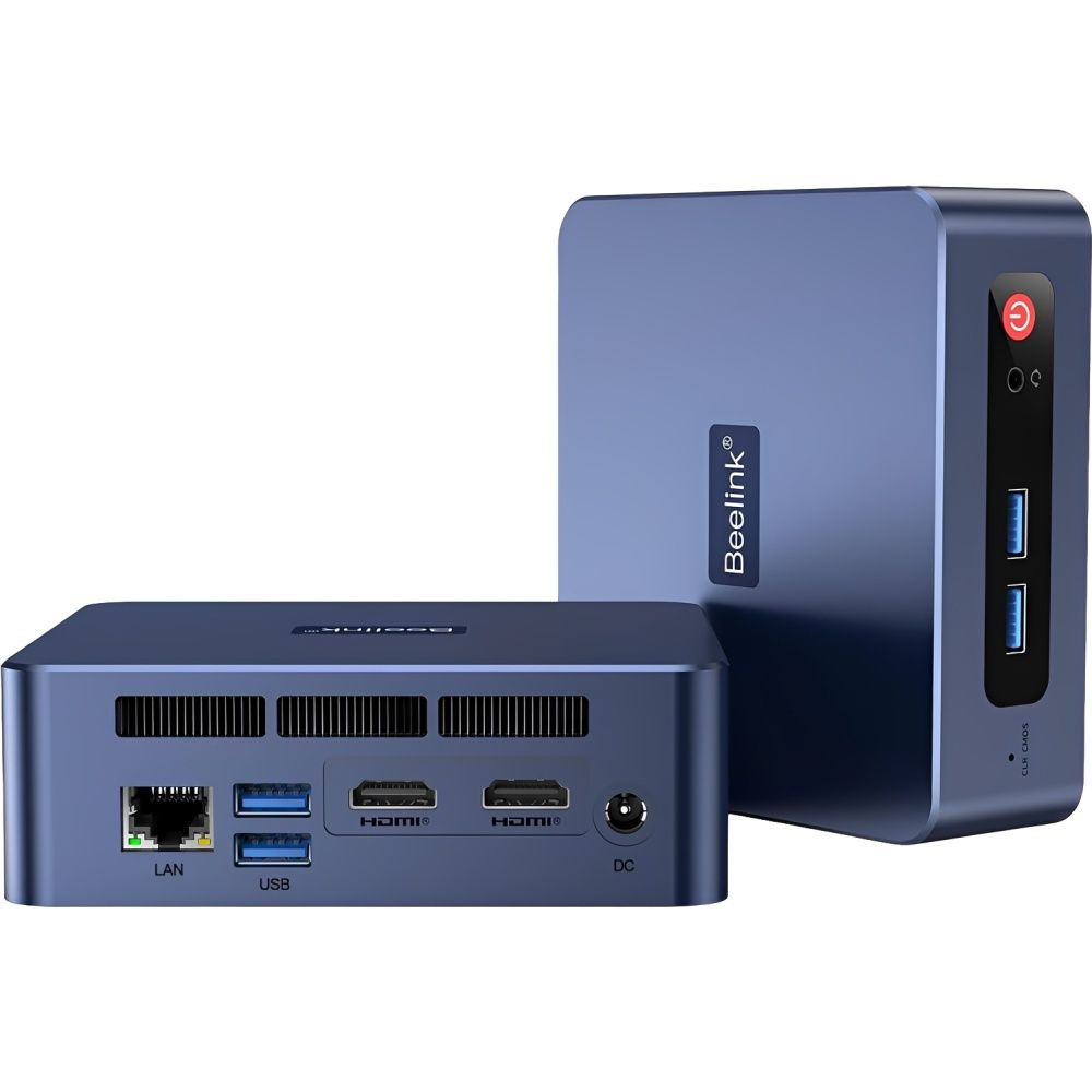 Amd Mini Pc Beelink Ser3 Ryzen 5 3500U Ddr4 Ssd Marinho 500GB