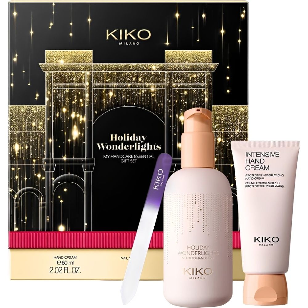 Importado Kit Cuidado Das Maos Kiko Milano Holiday Wonderlights 3 Pecas