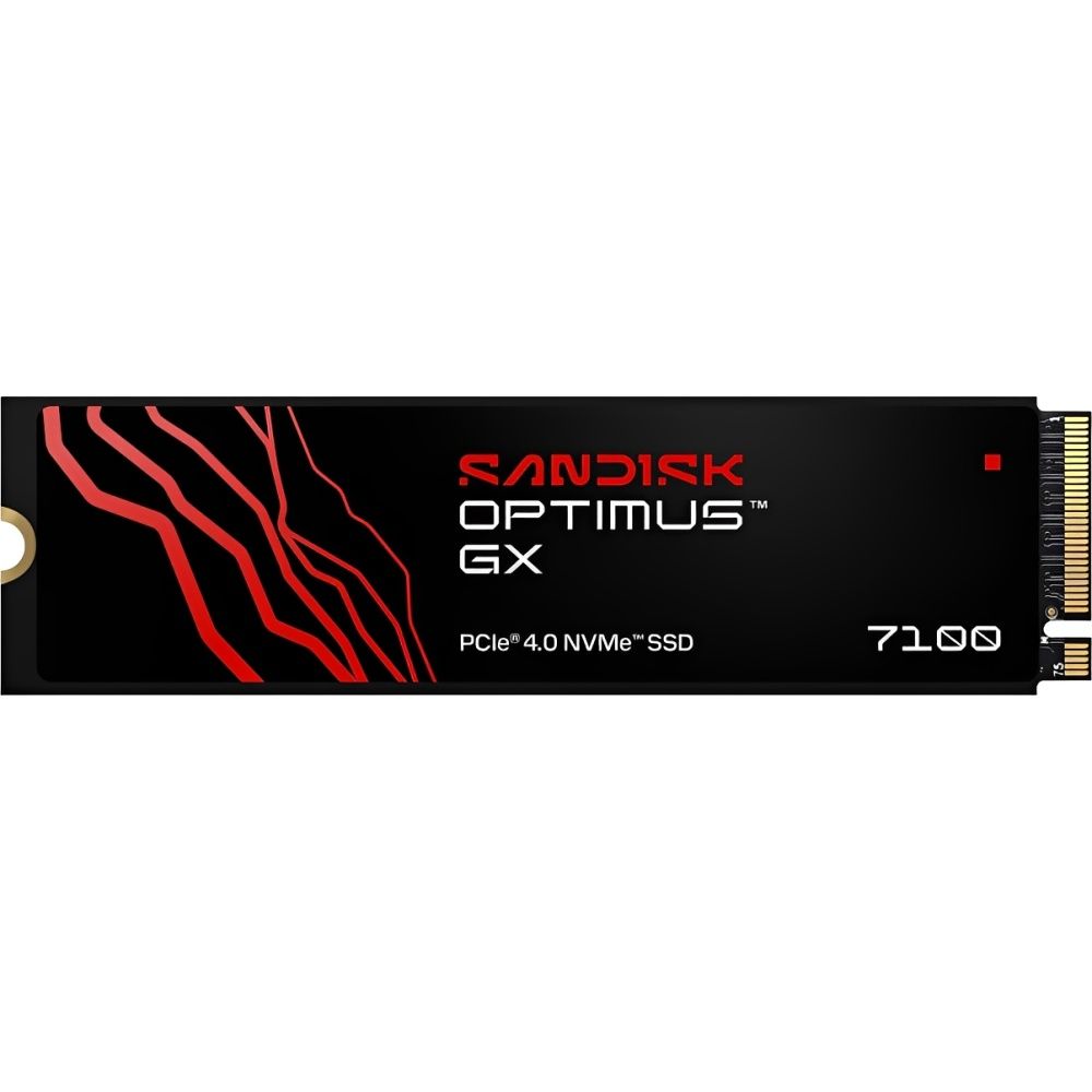Sandisk Ssd M 2 Nvme Optimus Gx 7100 Pcie 4X 4 7250 6900 Mb S Sdsp71100tan 000E0 1024GB