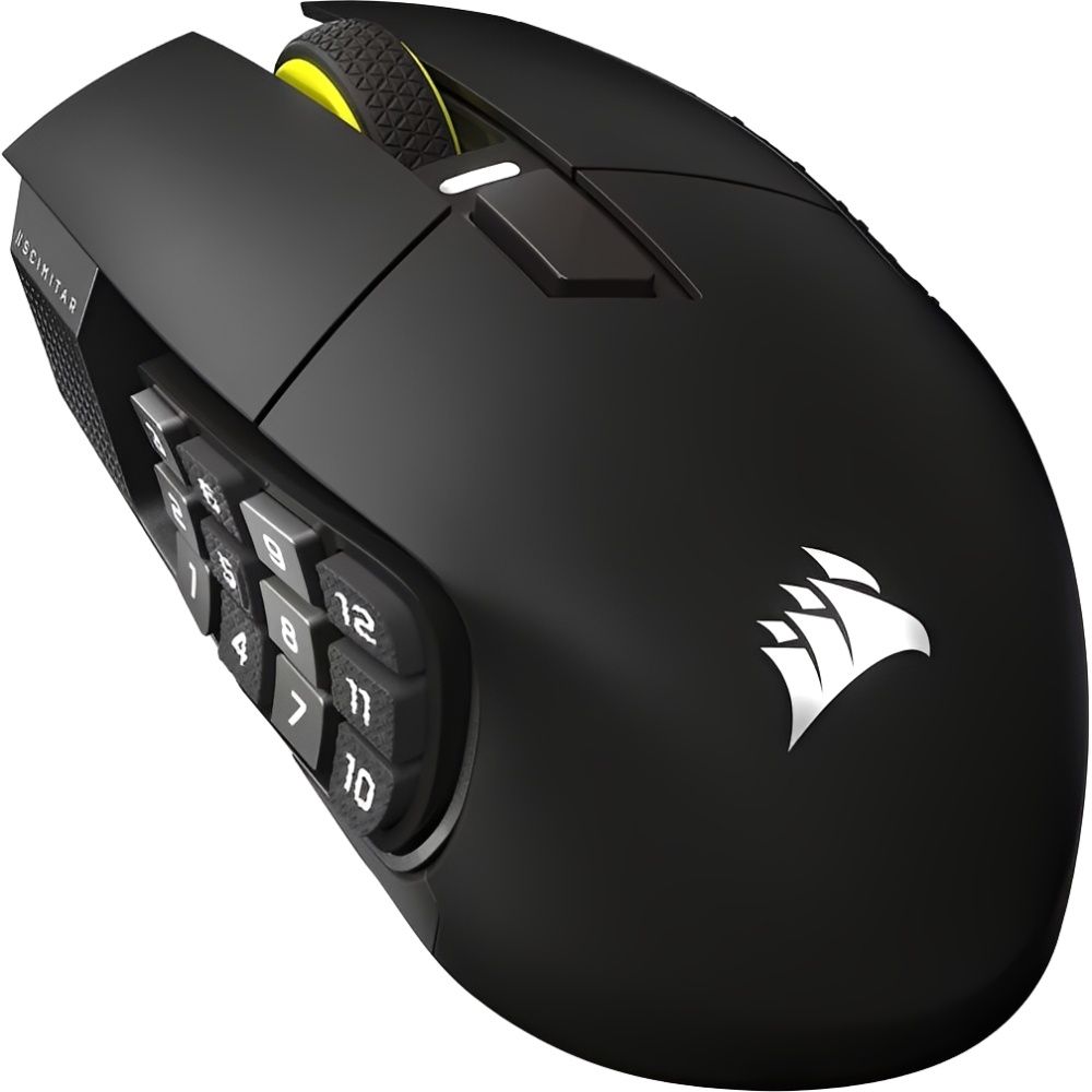 Corsair Mouse Gamer Sem Fio Scimitar Elite Se Mmo Gun Metal Ch 9314014 Ww