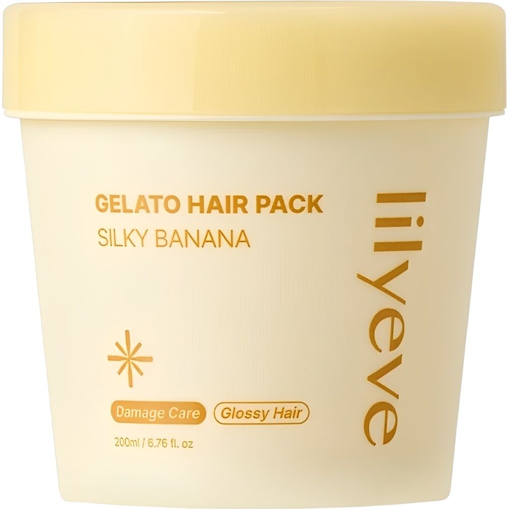 Importado Mascara Capilar Lilyeve Gelato Hair Pack Silky Banana 200ML