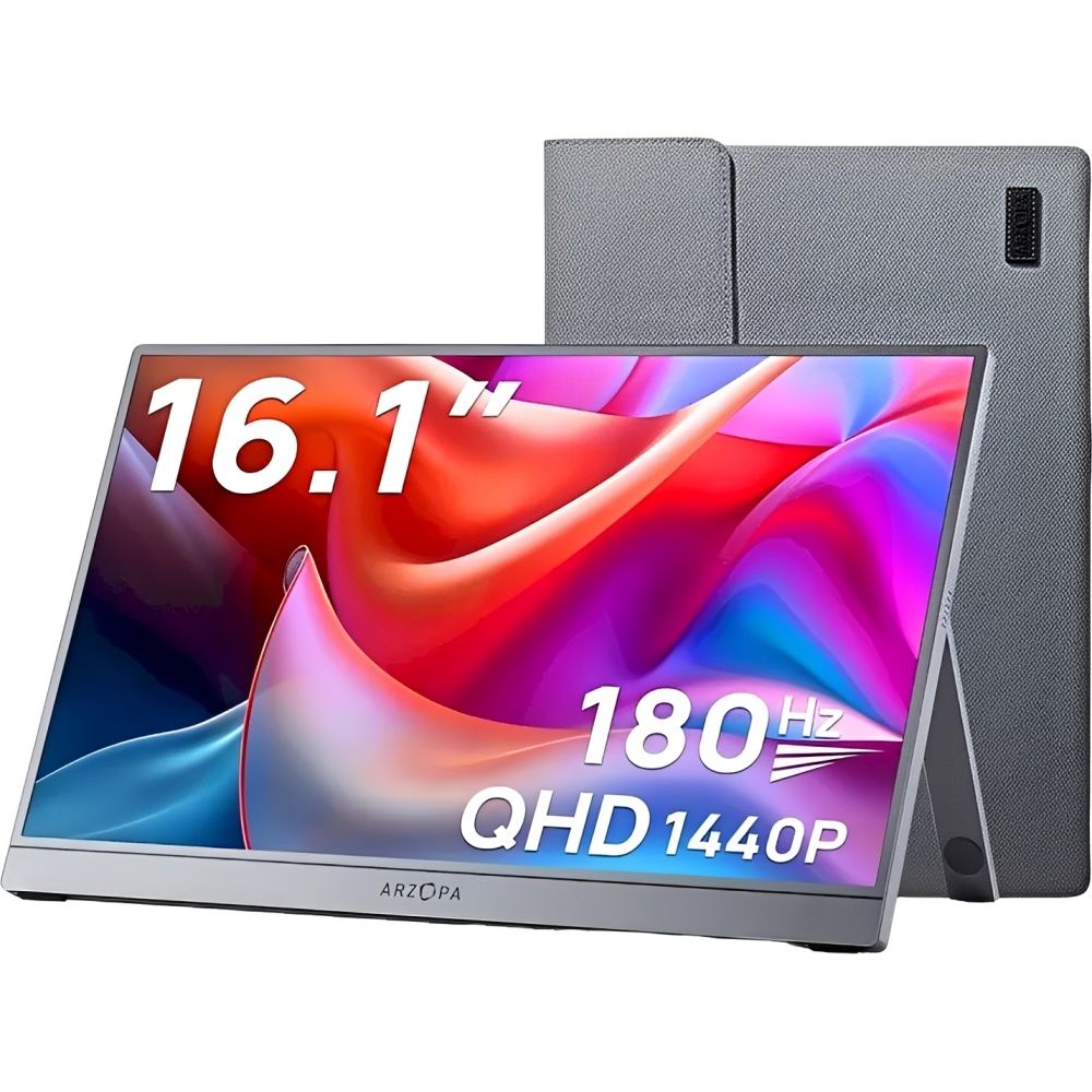Importado Monitor Portatil Gamer Arzopa Z3fc Ips 16 1 Qhd 180 Hz