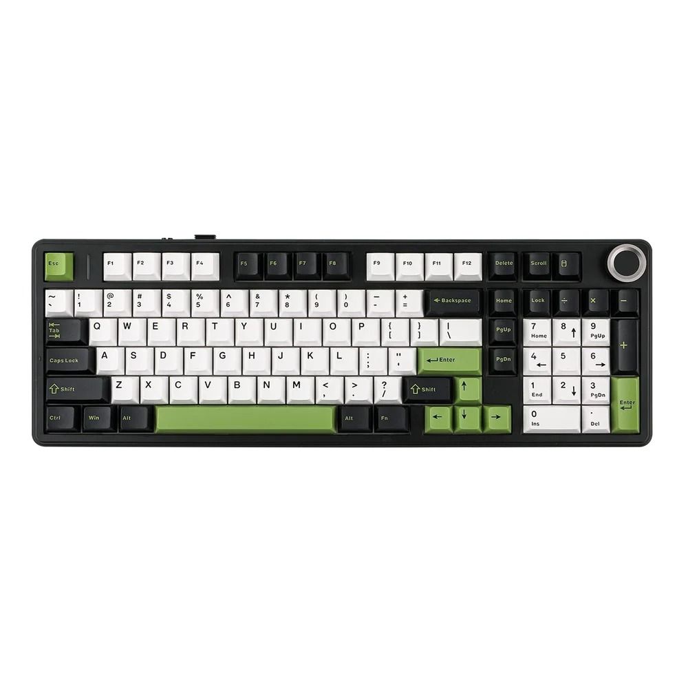 Importado Teclado Gamer Aula F99 Pro 96 Mecanico Rgb Sem Fio Ingles