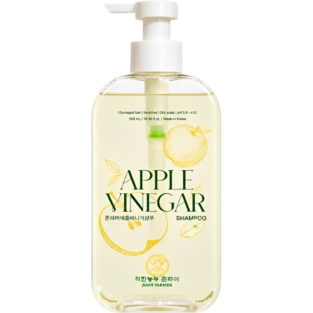 Importado Shampoo John Farmer Vinagre Maca 500ML