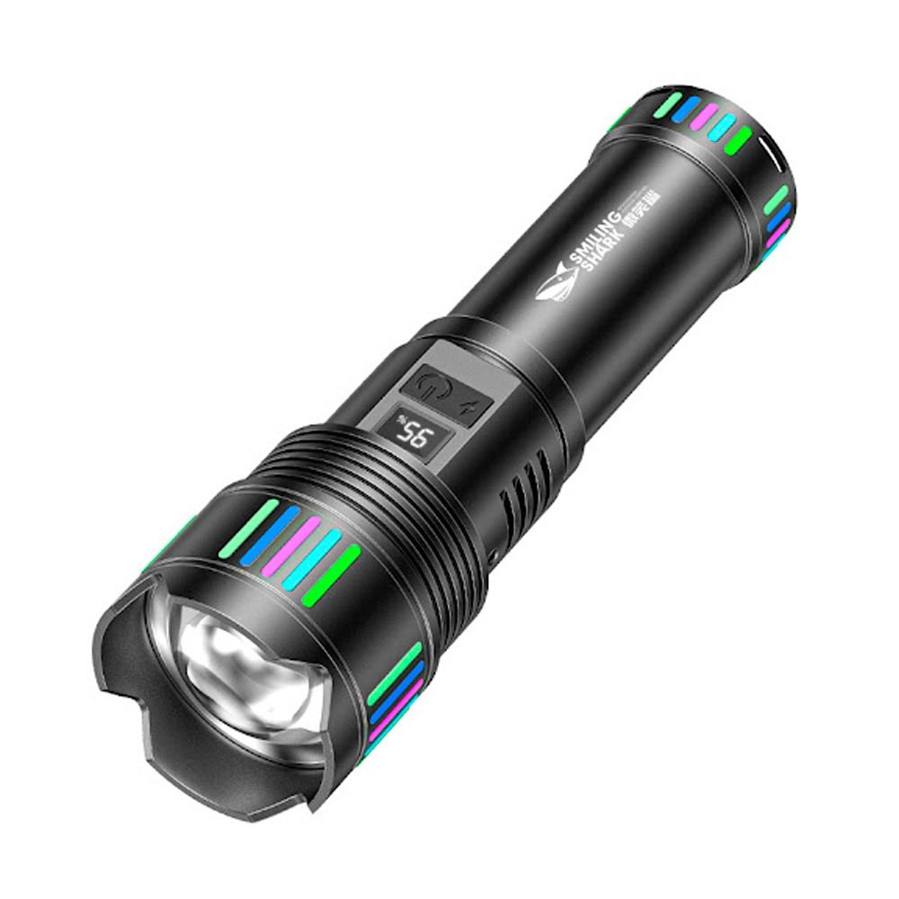 Importado Lanterna Led Smiling Shark Sd 5981 10000 Lumens