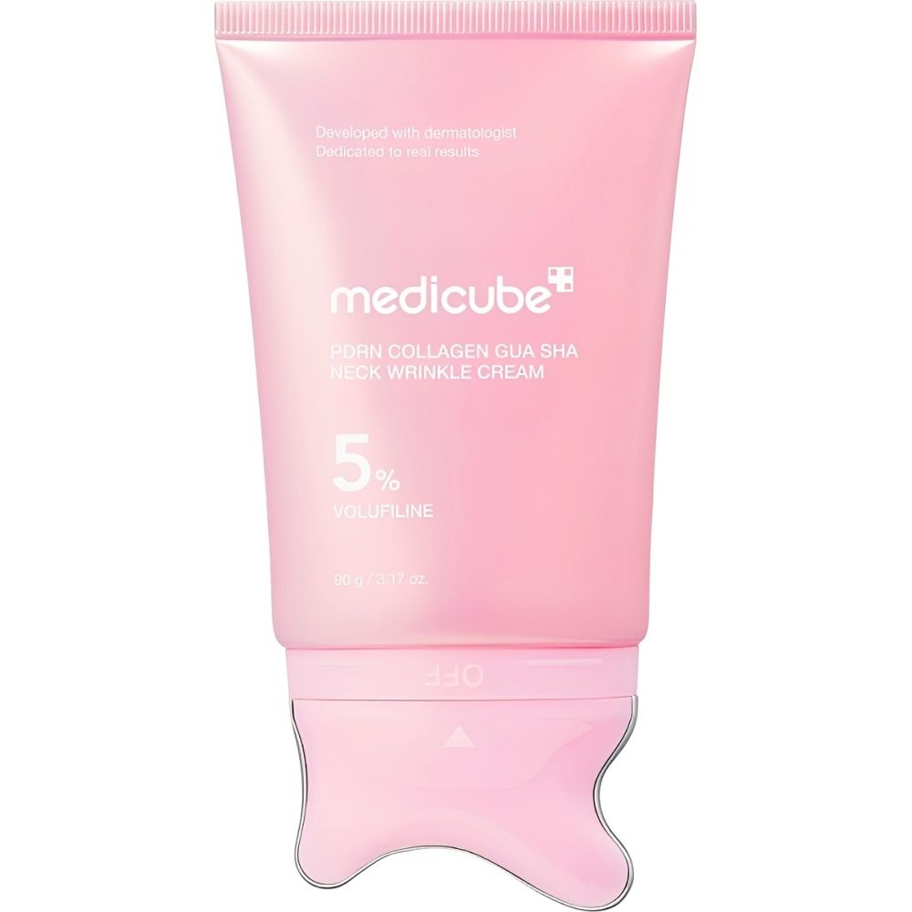 Importado Creme Refirmante Para Pescoco Medicube Pdrn Collagen Gua Sha 90G