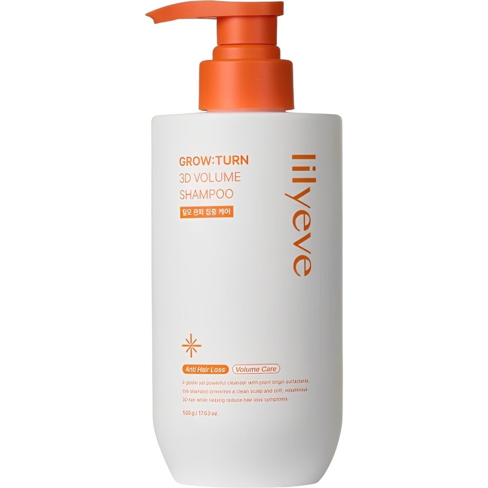 Importado Shampoo Lilyeve Grow Turn 3D Volume 500ML