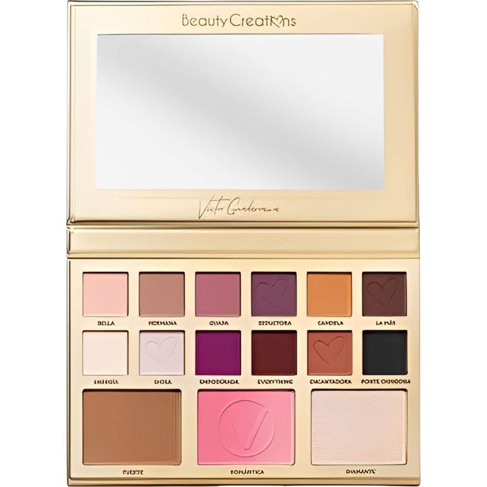 Importado Paleta Sombras Beauty Creations Victor Guardarrama X Eu Sou 15 Tons