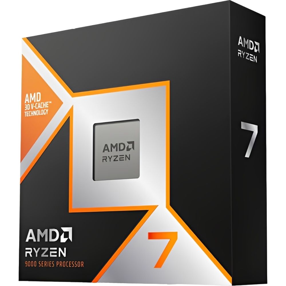 Amd Processador Ryzen 7 9850X3D Am5 8 Nucleos Ate Ghz 96 Mb 3D V Cache Sem Cooler