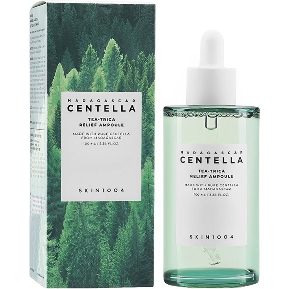 Importado Ampola Facial Skin1004 Madagascar Centella Tea Trica 100ML