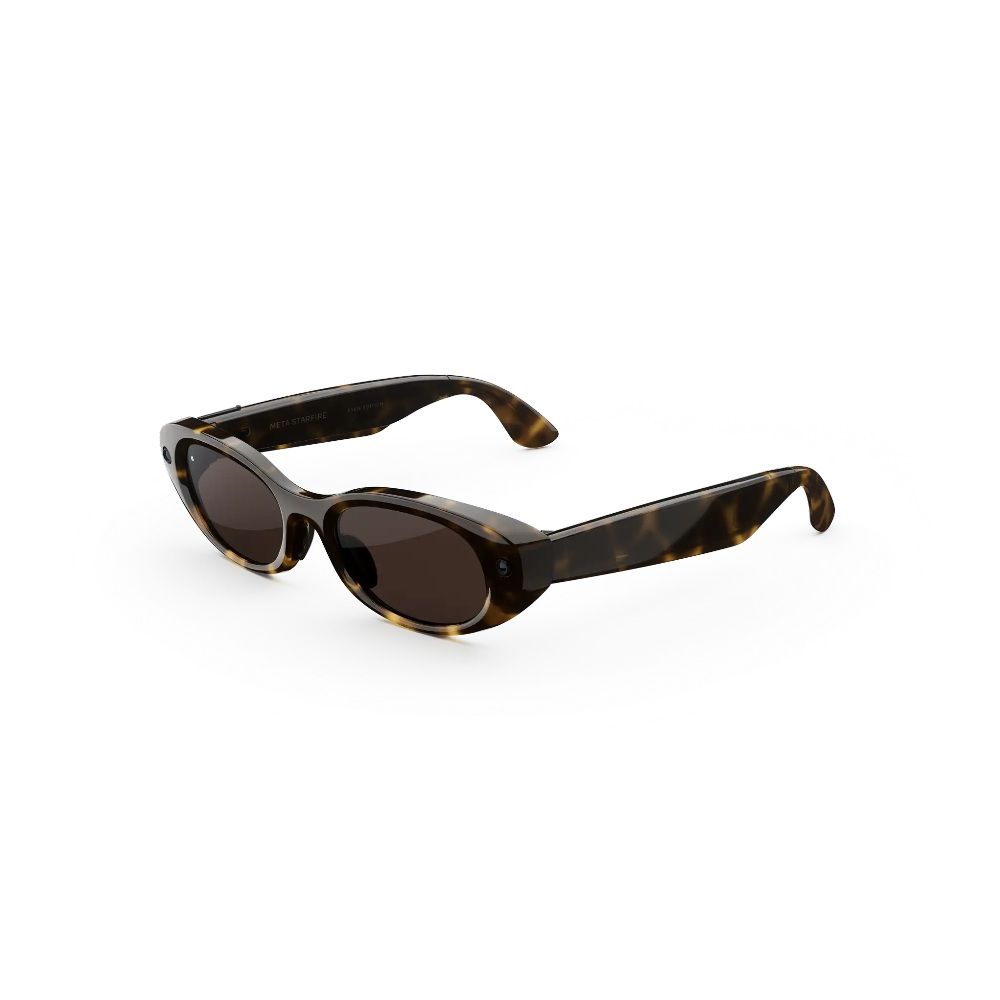 Importado Oculos Sol Smart Meta Starfire Kylie Edition Dark Tortoise Chocolate