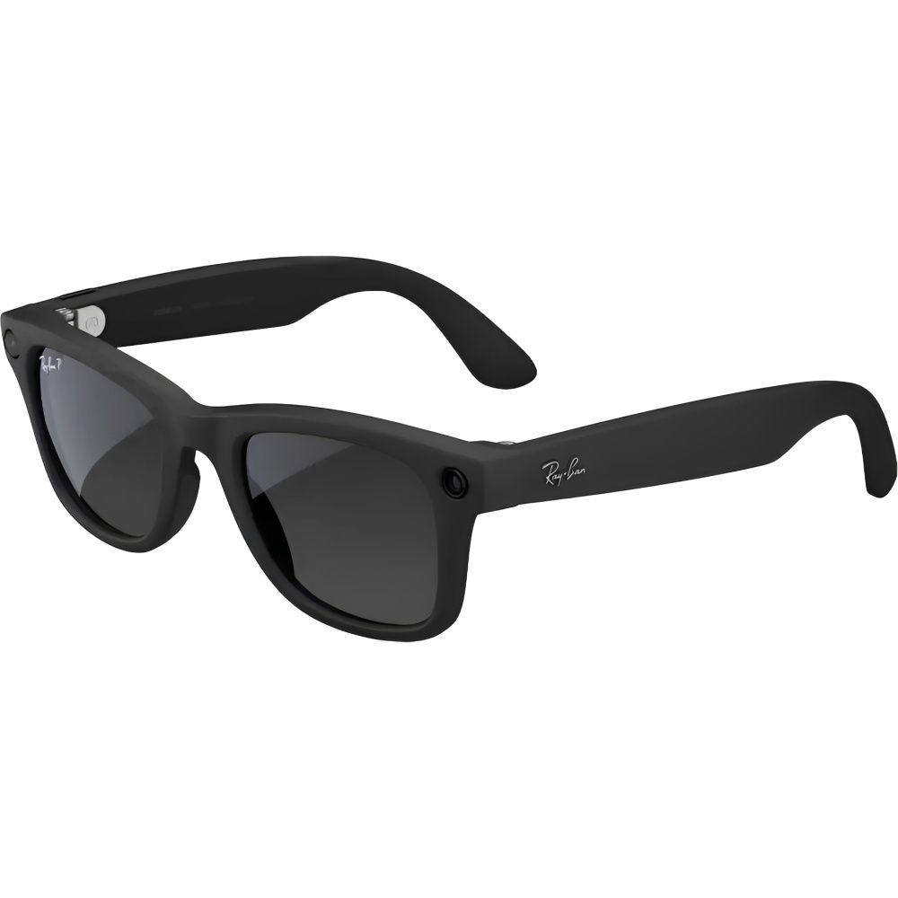 Importado Oculos Sol Smart Ray Ban Meta Wayfarer Medium Gen 2 Rw4012 Matte Transitions