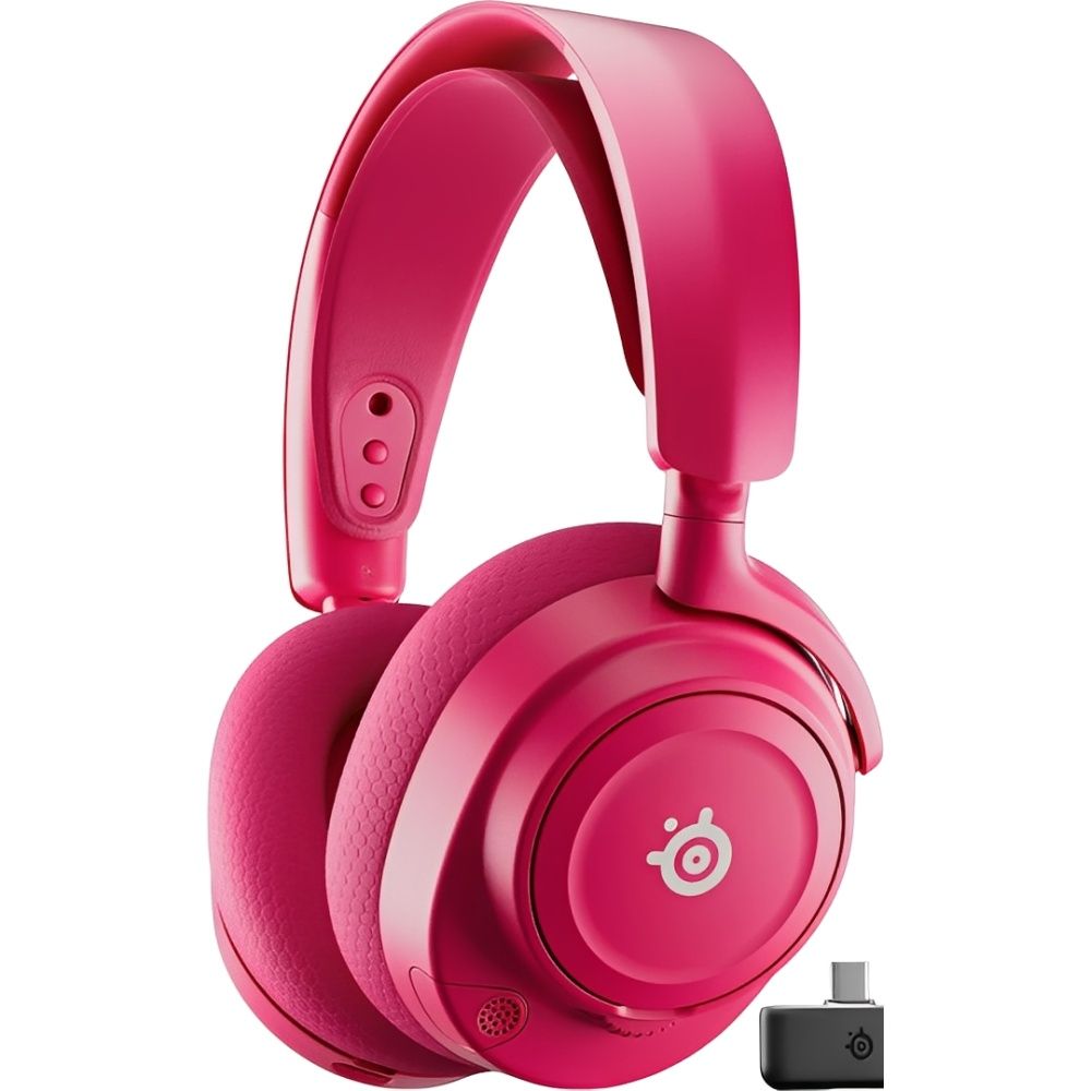 Steelseries Fone Ouvido Gamer Sem Fio Arctis Nova 7 Magenta