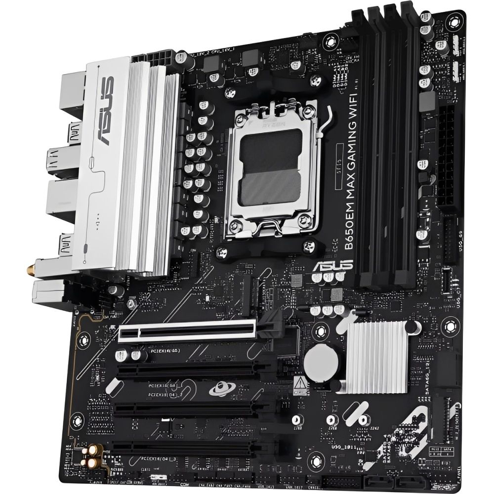 Asus Placa Mae B650em Max Gaming Am5 Ddr5 Micro Atx