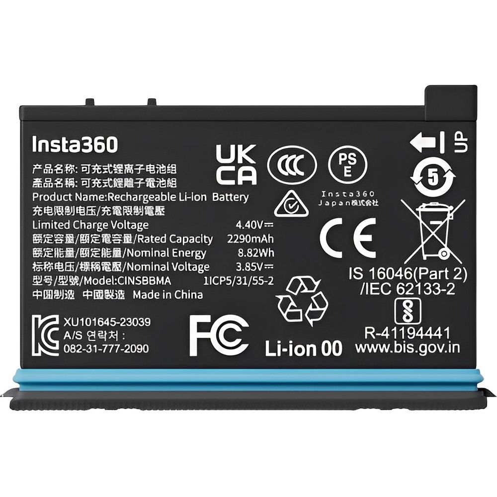 Importado Bateria Insta360 Para Insta360 X4 Cinsbbma