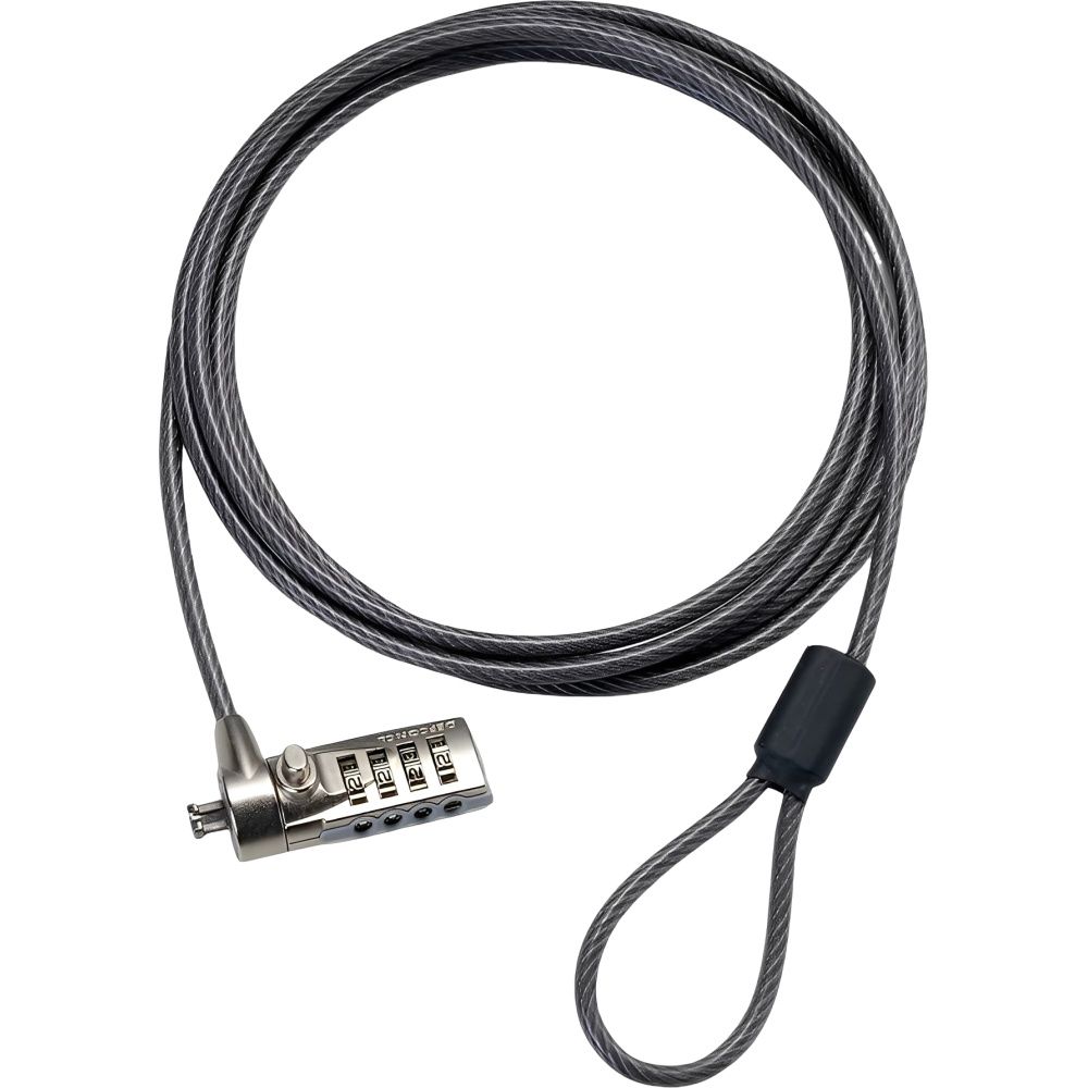Importado Cabo Seguranca Targus Pa410u 71 Defcon T Lock Cadeado Para Notebook 1 98 Metros