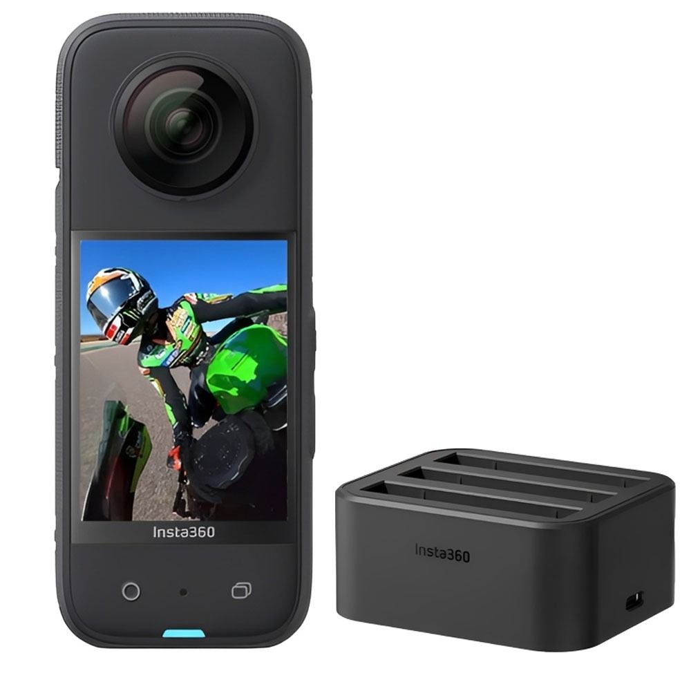 Importado Acao Insta360 X3 Film Cinsaaq B Carregador Rapido Cinsaaq A