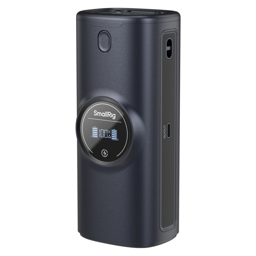 Importado Carregador Portatil Smallrig Lp E6p Lp E6nh Power Bank 2 Bay Charger Case