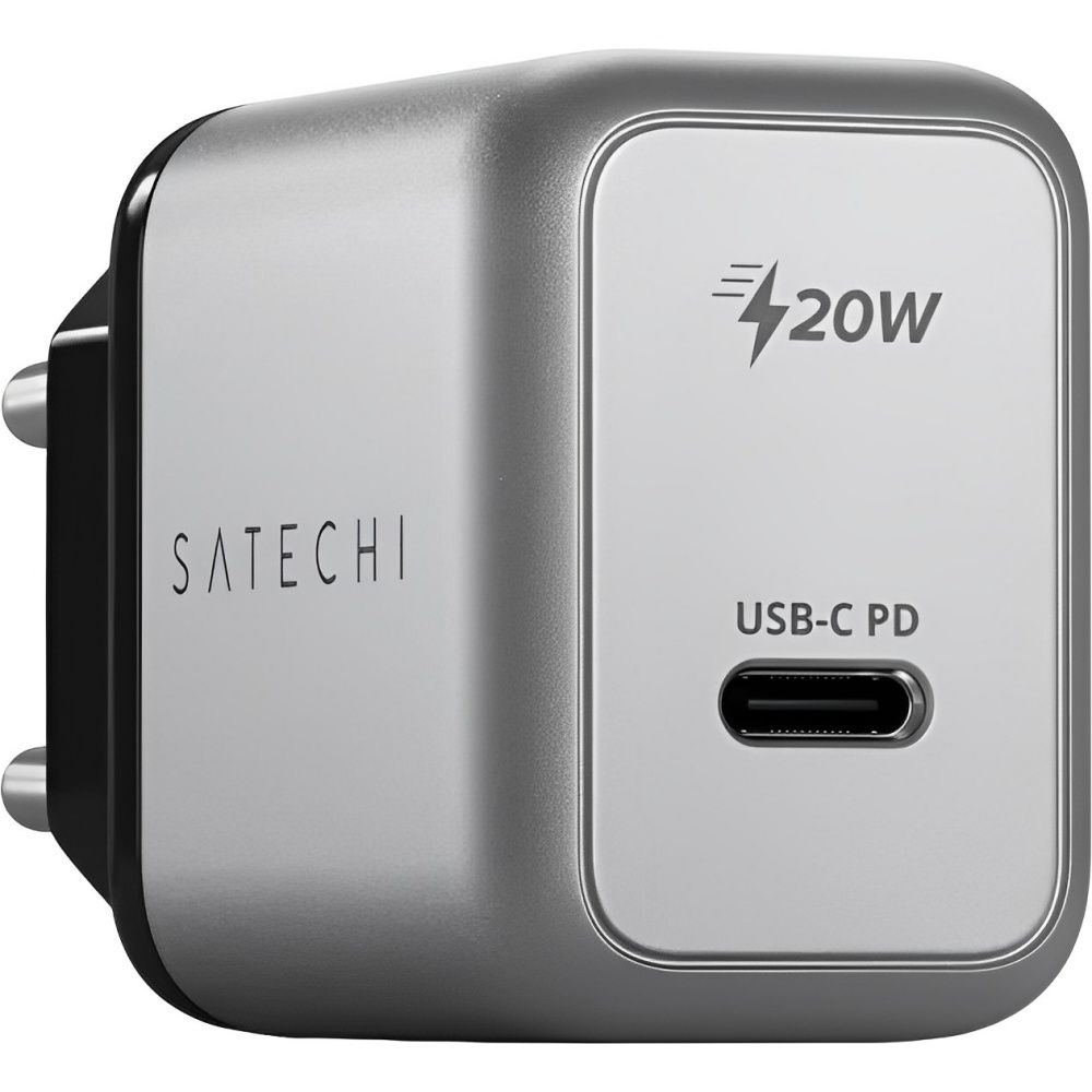 Importado Carregador Satechi St Uc20wcm Eu Usb C Pd 20 W Escuro