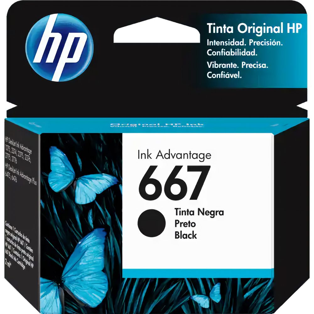 Hp Cartucho Tinta 667