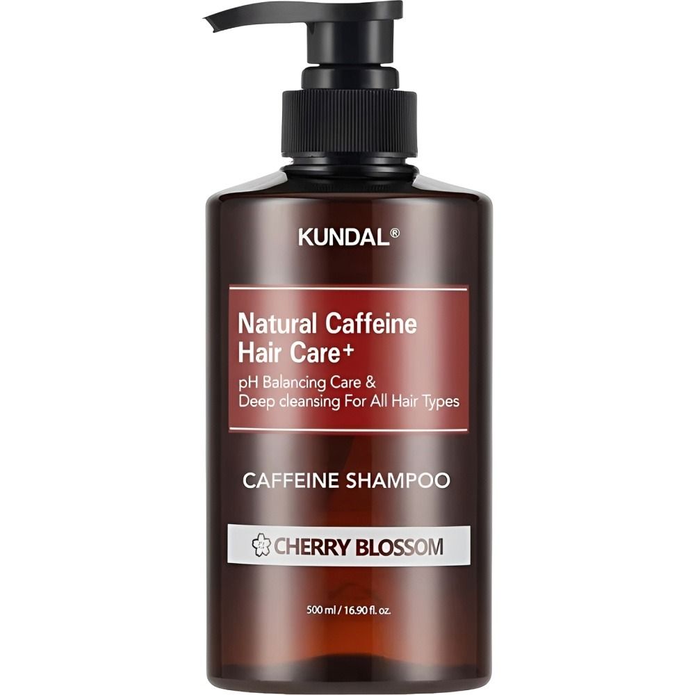 Importado Shampoo Kundal Caffeine Cherry Blossom 500ML