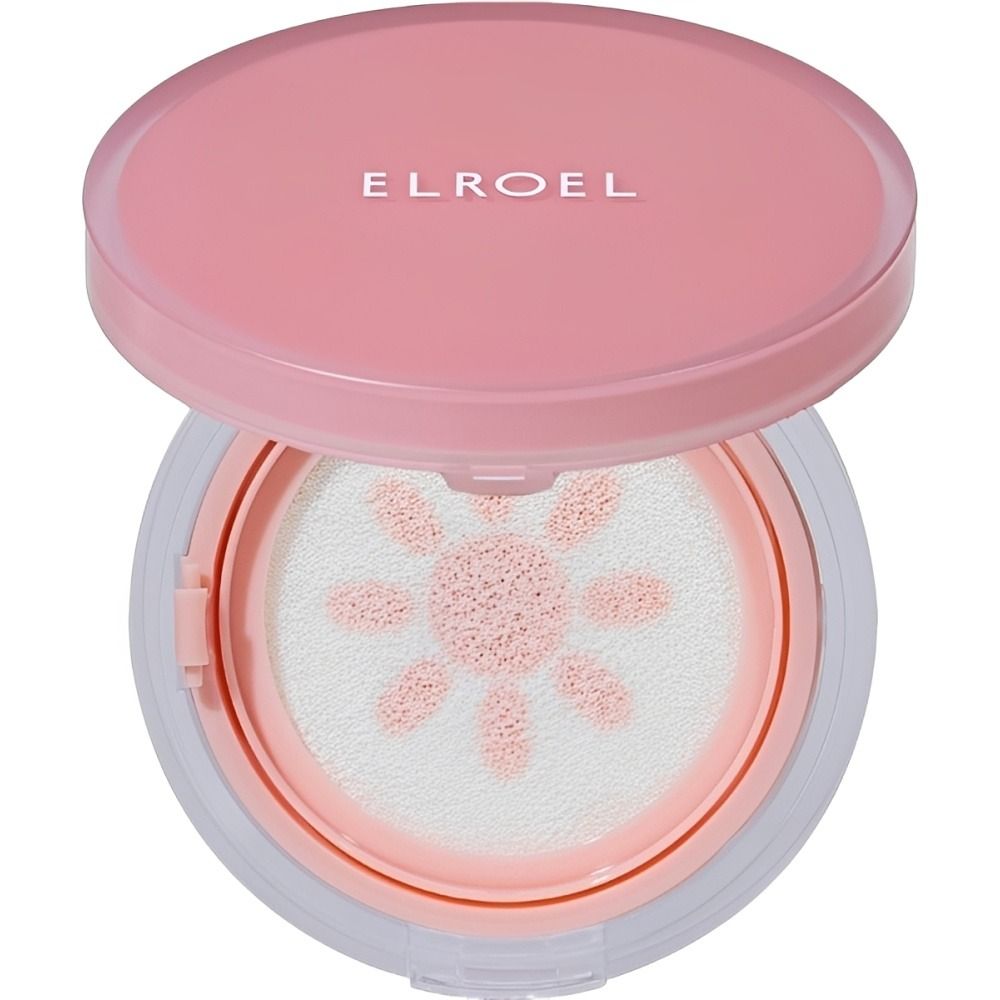 Importado Protetor Solar Facial Elroel Pang Pang Tone Up Sun Cushion Fps 50 Rose 25G