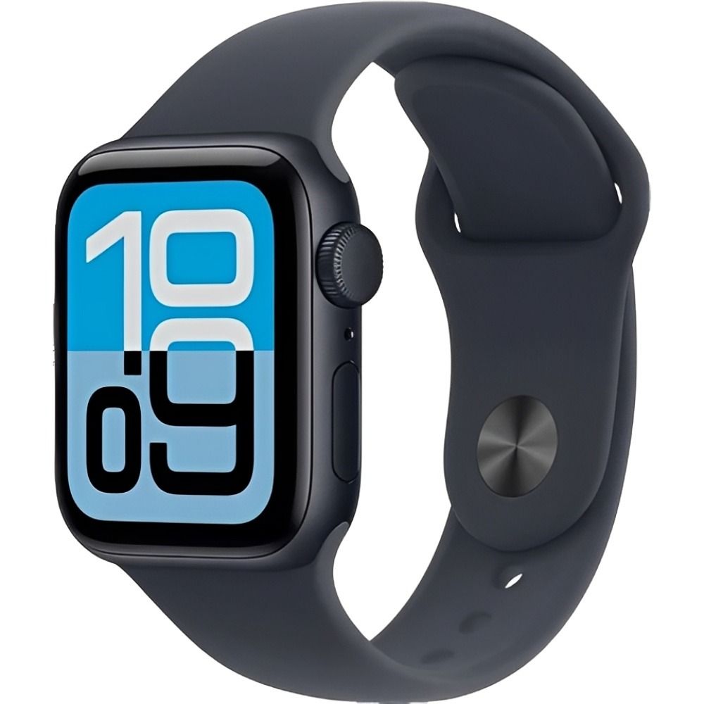 Apple Watch Se 3 Caixa Aluminio Em Pulseira Esportiva Em Cor Midnight 44 Mm A M L