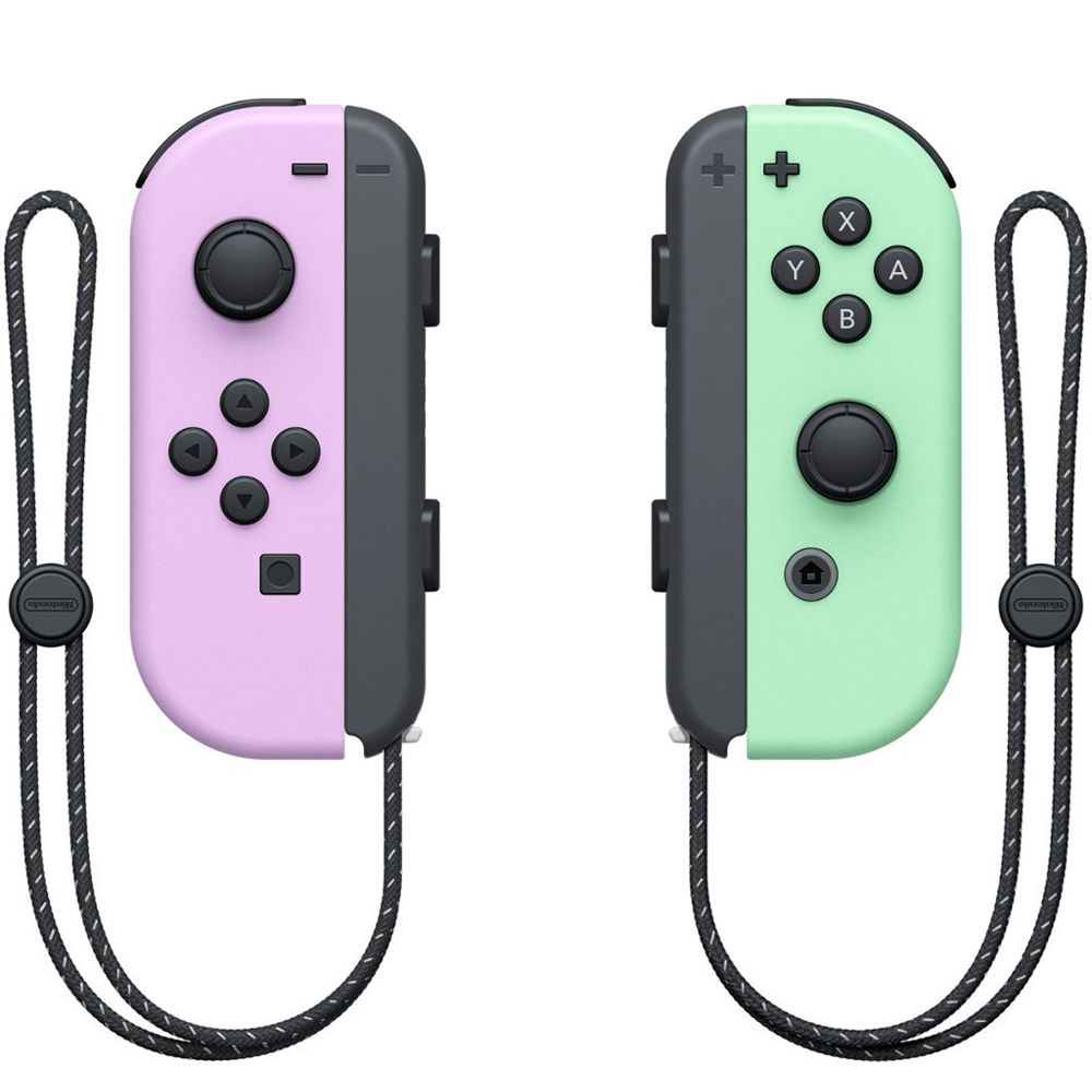 Nintendo Controle Para Switch Joy L R Neon Pastel