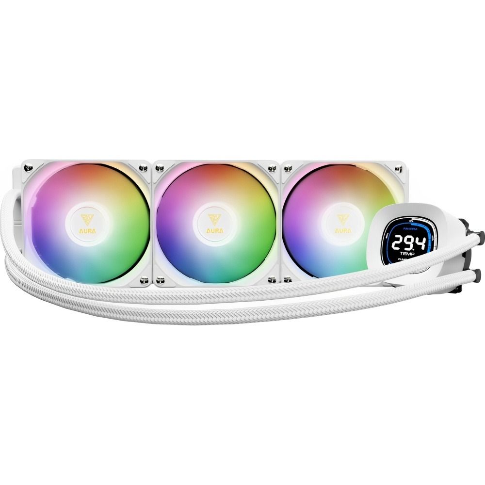 Importado Cooler Liquido Gamdias Aura Gl360 Digital Argb 360 Mm Para Cpu