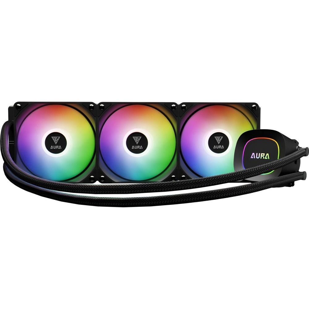 Importado Cooler Liquido Gamdias Aura Gl360 Lite Argb 360 Mm Para Cpu