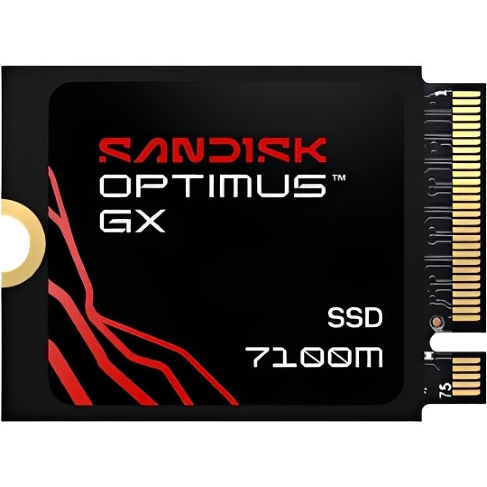 Sandisk Ssd M 2 Nvme Optimus Gx 7100 Pcie 4X 4 7250 6900 Mb S Sdsp71100tat 000E0 1024GB