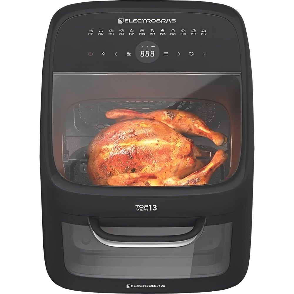Importado Forno Air Fryer Electrobras Ebhaf 13 1800 W 220V Inox 13L