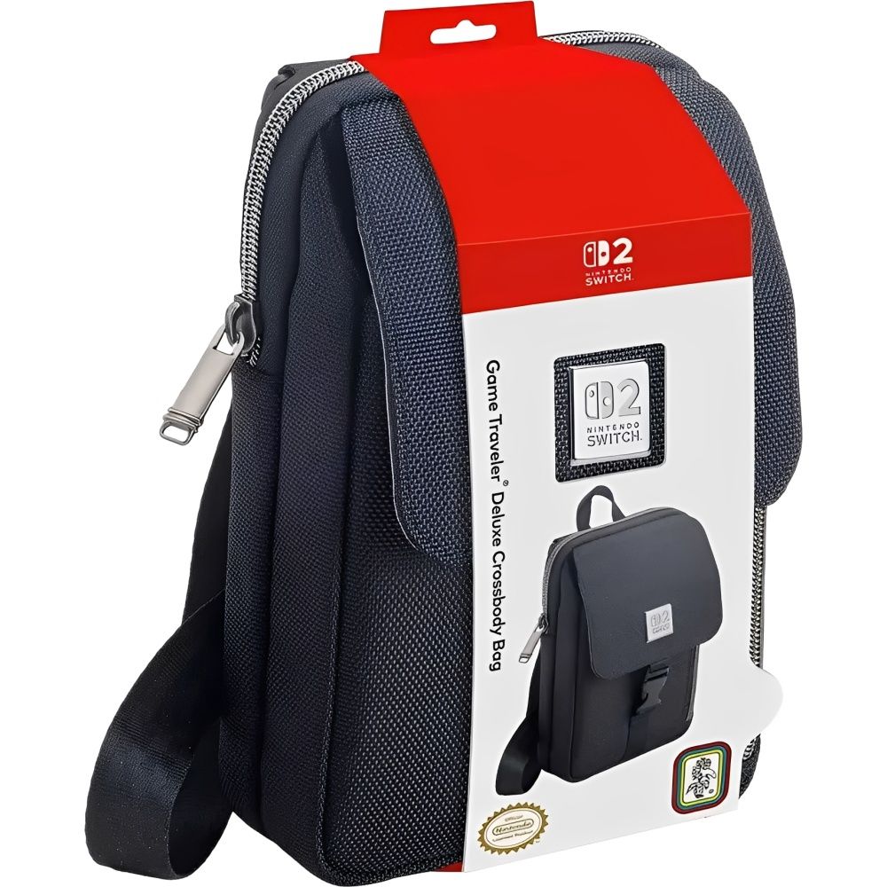 Nintendo Bolsa Transversal Estojo Protetor Deluxe Para Switch 2 Mc16
