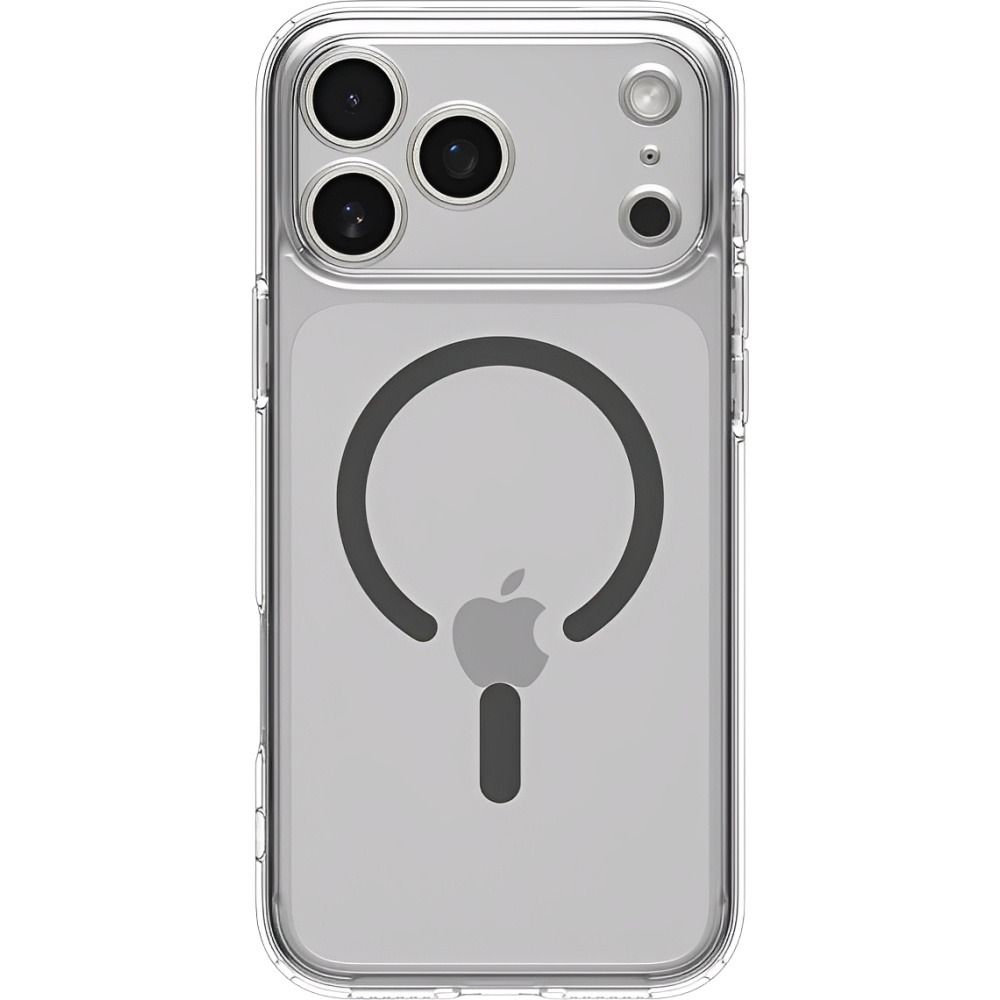 Apple Protetora Spigen Crystal Hybrid Magfit Para iPhone 17 Pro Max