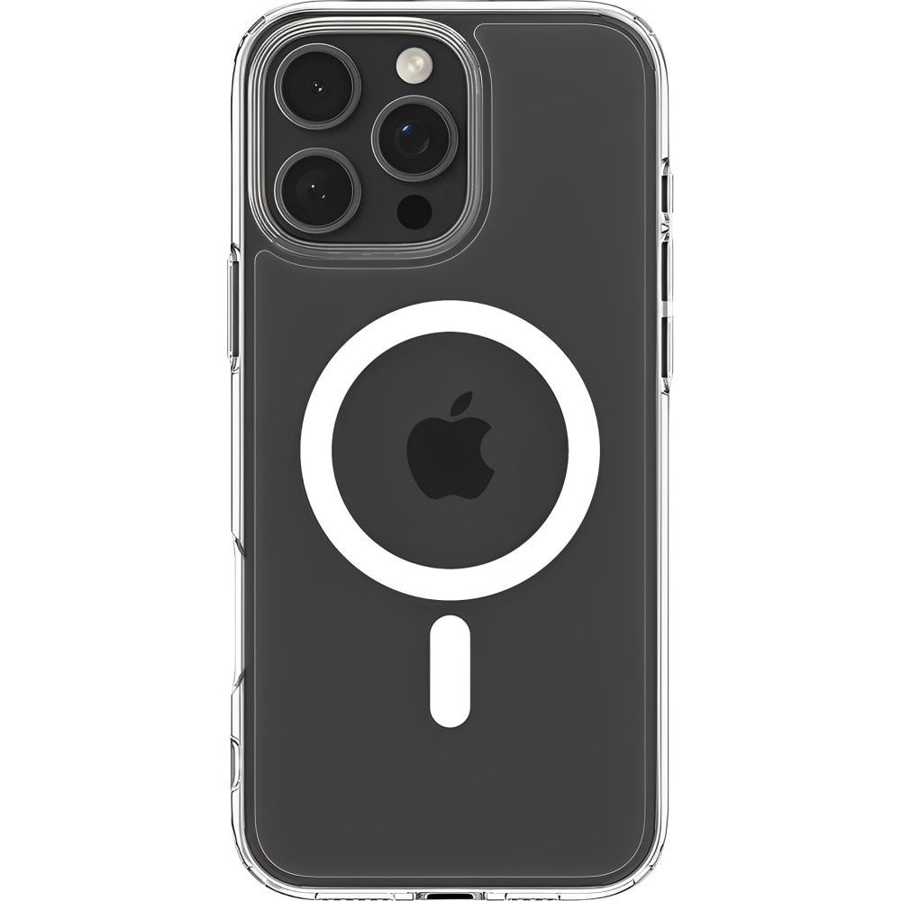 Apple Estojo Protetor Spigen Magfit Para iPhone 16 Pro Max Crystal Hybrid
