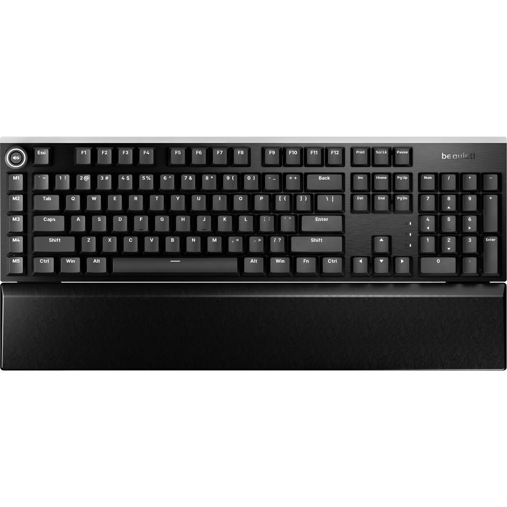 Importado Teclado Be Quiet Light Mount Silent Linear Full Size Mecanico Argb Ingles Bt003us