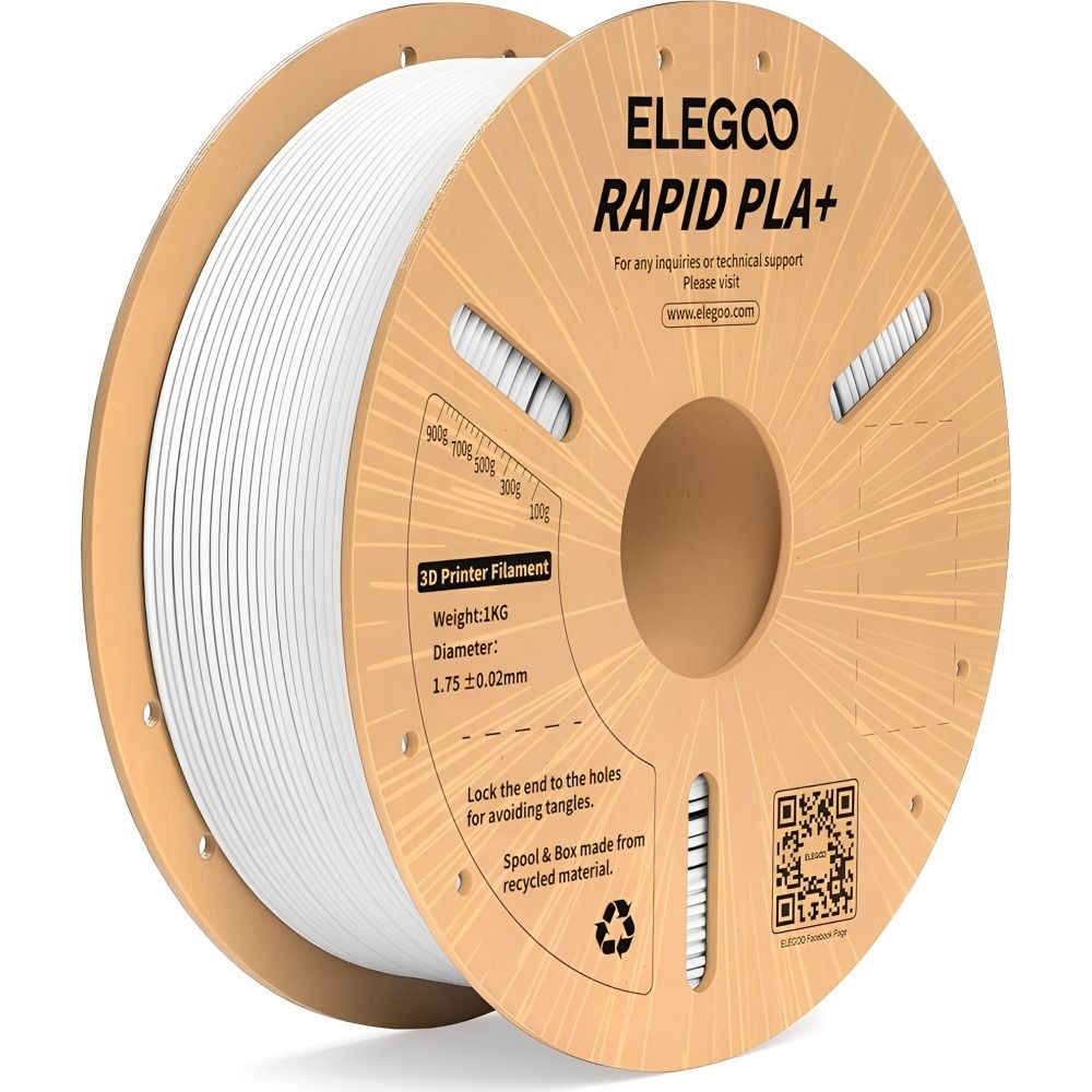 Importado Filamento Para Impressora 3D Elegoo Rapid Pla Plus 1 75 Mm 1 Kg