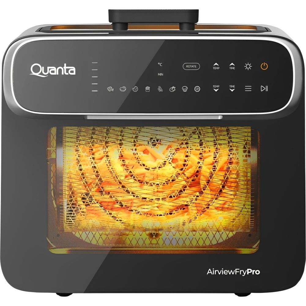 Importado Fritadeira Forno Eletrico Quanta Qtfth130 4 Em 1 1600 W 220V 13L
