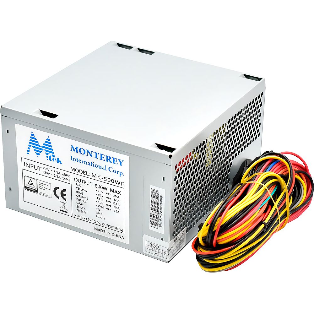 Importado Fonte Alimentacao Mtek Mk500gx Cp 005 500 W