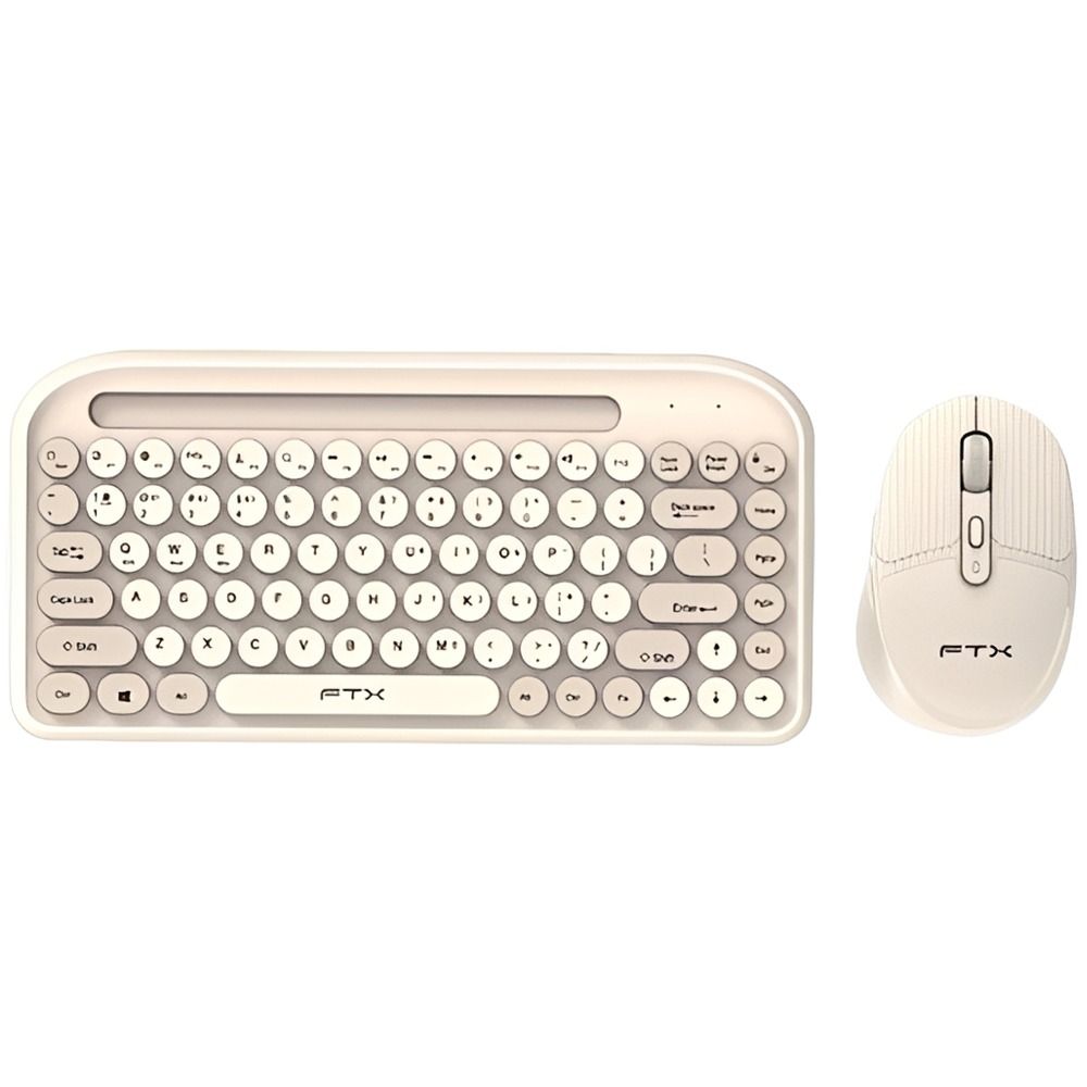 Importado Kit Teclado Mouse Ftx Ftxgk01 Sem Fio Portugues