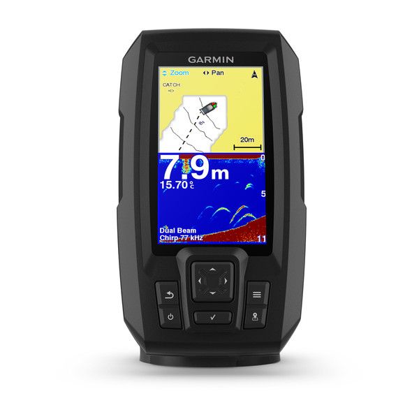 Garmin Gps Striker Plus 4 Transdutor Peixe Duplo 010 01870 01