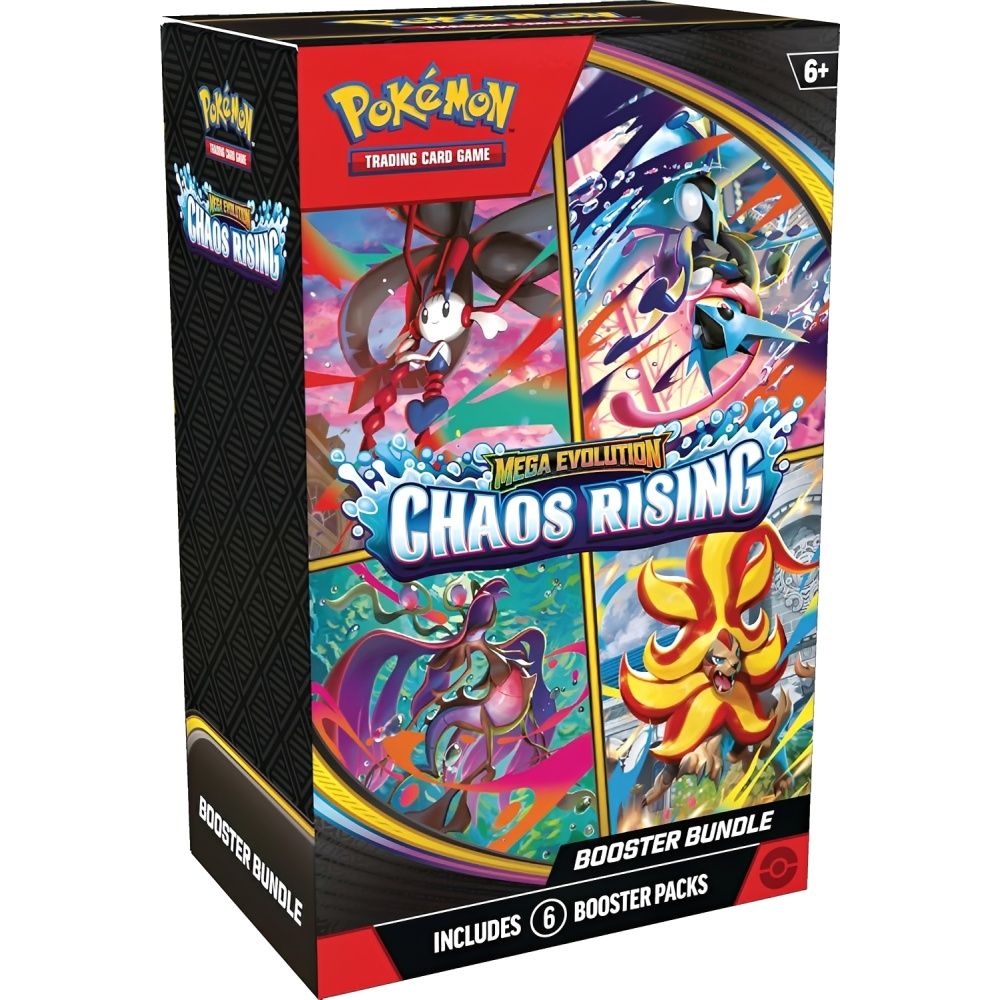 Importado Pacote Reforco Chaos Rising Mega Evolution Cartas Pokemon